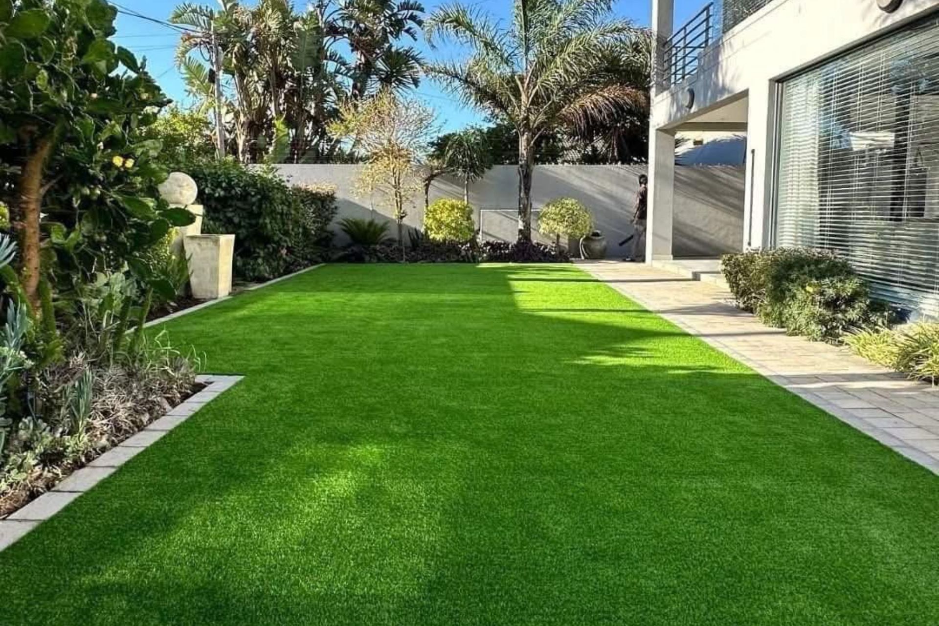 Artificial grass installation