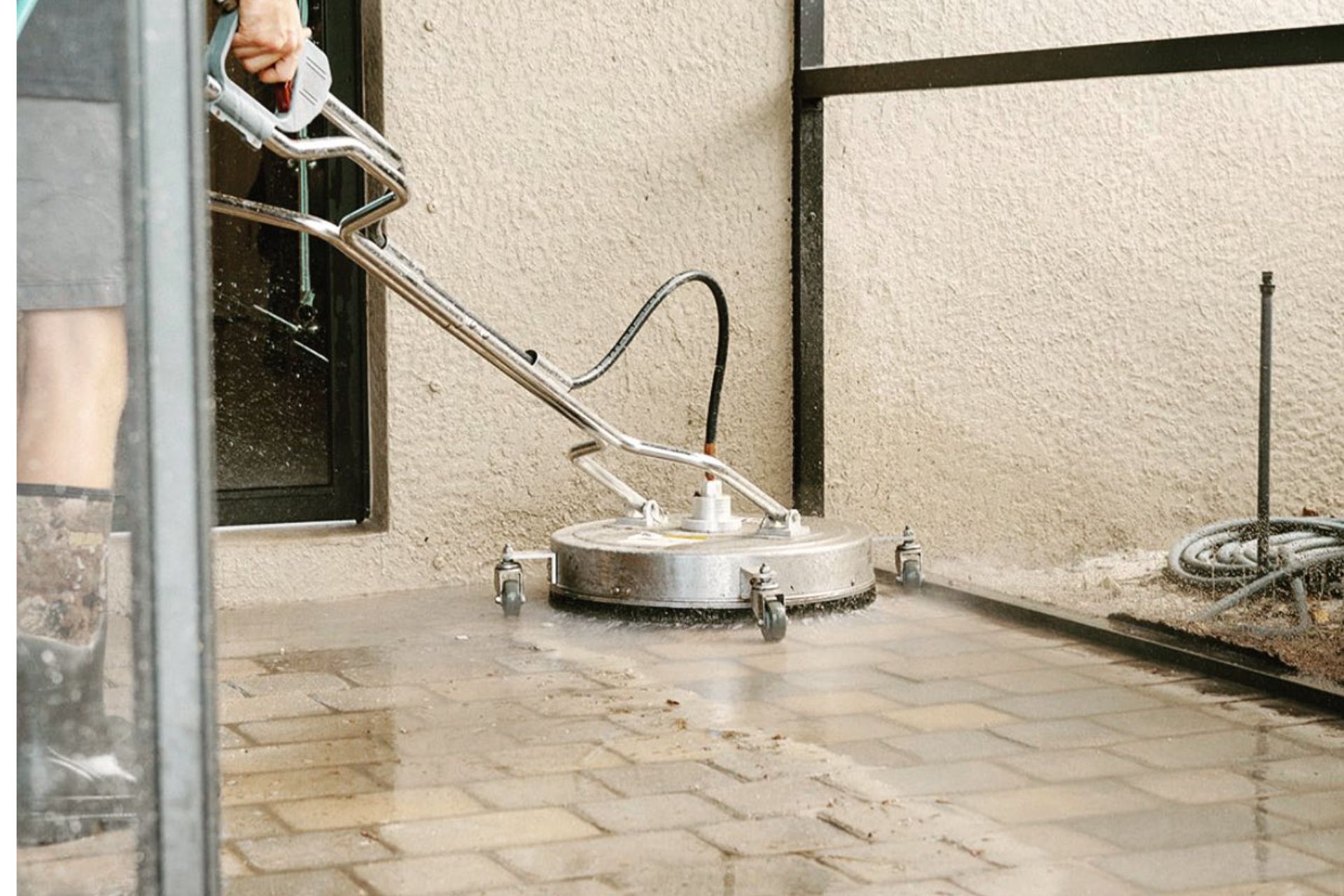 Pressure washing and exterior cleaning